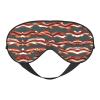 Bacon Pattern Print Sleep Mask Silk-Like Eye Mask Sleeping Eye Mask for Women Men for Travel Sleep Relaxation view 1