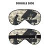 HDSKFNS Sheet Music Print Sleep Mask Silk-Like Eye Mask Sleeping Eye Mask For Women Men For Travel Sleep Relaxation view 2