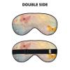 Butterfly Print Sleep Mask Silk-Like Eye Mask Sleeping Eye Mask for Women Men for Travel Sleep Relaxation view 2