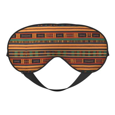 African Weaving Print Sleep Mask Silk-Like Eye Mask Sleeping Eye Mask for Women Men for Travel Sleep Relaxation