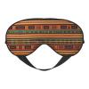 African Weaving Print Sleep Mask Silk-Like Eye Mask Sleeping Eye Mask for Women Men for Travel Sleep Relaxation view 1