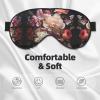 Beautiful Flowers 1 Print Sleep Mask Silk-Like Eye Mask Sleeping Eye Mask for Women Men for Travel Sleep Relaxation view 3