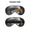 Bald Eagle Print Sleep Mask Silk-Like Eye Mask Sleeping Eye Mask for Women Men for Travel Sleep Relaxation view 2
