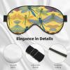 Colorful Dragonfly Print Sleep Mask Silk-Like Eye Mask Sleeping Eye Mask for Women Men for Travel Sleep Relaxation view 4