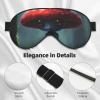 Astronaut and Alien Print Sleep Mask Silk-Like Eye Mask Sleeping Eye Mask for Women Men for Travel Sleep Relaxation view 4
