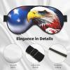 American Bald Eagle Print Sleep Mask Silk-Like Eye Mask Sleeping Eye Mask for Women Men for Travel Sleep Relaxation view 4