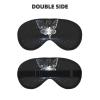 Butterfly Print Sleep Mask Silk-Like Eye Mask Sleeping Eye Mask for Women Men for Travel Sleep Relaxation view 2