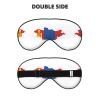 HDSKFNS Mongolian Flag Map Print Sleep Mask Silk-Like Eye Mask Sleeping Eye Mask For Women Men For Travel Sleep Relaxation view 2