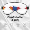 HDSKFNS Mongolian Flag Map Print Sleep Mask Silk-Like Eye Mask Sleeping Eye Mask For Women Men For Travel Sleep Relaxation view 3