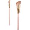 1/2pcs Foundation Brush Set - Oblique Head Concealer Brush for Liquid, Cream, and Powder Makeup - Face Contour Beauty Tool(Concealer 1Pcs) view 2