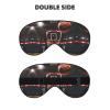 Basketball Print Sleep Mask Silk-Like Eye Mask Sleeping Eye Mask for Women Men for Travel Sleep Relaxation view 2