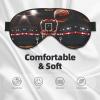 Basketball Print Sleep Mask Silk-Like Eye Mask Sleeping Eye Mask for Women Men for Travel Sleep Relaxation view 3