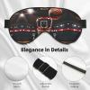 Basketball Print Sleep Mask Silk-Like Eye Mask Sleeping Eye Mask for Women Men for Travel Sleep Relaxation view 4