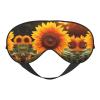 Beautiful Sunflower 1 Print Sleep Mask Silk-Like Eye Mask Sleeping Eye Mask for Women Men for Travel Sleep Relaxation view 1