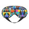 Beagle Patterns Print Sleep Mask Silk-Like Eye Mask Sleeping Eye Mask for Women Men for Travel Sleep Relaxation view 1