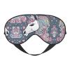 Unicorn Design03 Print Sleep Mask Silk-Like Eye Mask Sleeping Eye Mask for Women Men for Travel Sleep Relaxation view 1