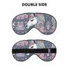 Unicorn Design03 Print Sleep Mask Silk-Like Eye Mask Sleeping Eye Mask for Women Men for Travel Sleep Relaxation view 2