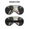 Cute Cow Print Sleep Mask Silk-Like Eye Mask Sleeping Eye Mask for Women Men for Travel Sleep Relaxation view 2