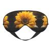 Beautiful Sunflower 4 Print Sleep Mask Silk-Like Eye Mask Sleeping Eye Mask for Women Men for Travel Sleep Relaxation view 1