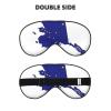 HDSKFNS Alaska State Flag Map Print Sleep Mask Silk-Like Eye Mask Sleeping Eye Mask For Women Men For Travel Sleep Relaxation view 2