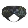 Black Leopard Print Print Sleep Mask Silk-Like Eye Mask Sleeping Eye Mask for Women Men for Travel Sleep Relaxation view 1