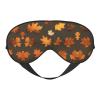 Autumn Camoflauge Print Sleep Mask Silk-Like Eye Mask Sleeping Eye Mask for Women Men for Travel Sleep Relaxation view 1