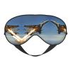 Aircraft Fighter Jets Print Sleep Mask Silk-Like Eye Mask Sleeping Eye Mask for Women Men for Travel Sleep Relaxation view 1