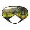 Countryside Road Print Sleep Mask Silk-Like Eye Mask Sleeping Eye Mask for Women Men for Travel Sleep Relaxation view 1
