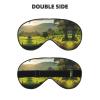 Countryside Road Print Sleep Mask Silk-Like Eye Mask Sleeping Eye Mask for Women Men for Travel Sleep Relaxation view 2