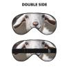 Cute Goat02 Print Sleep Mask Silk-Like Eye Mask Sleeping Eye Mask for Women Men for Travel Sleep Relaxation view 2