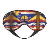 Arizona Flag-Standard Print Sleep Mask Silk-Like Eye Mask Sleeping Eye Mask for Women Men for Travel Sleep Relaxation view 1