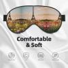 Beautiful Eiffel Tower Paris Print Sleep Mask Silk-Like Eye Mask Sleeping Eye Mask for Women Men for Travel Sleep Relaxation view 3