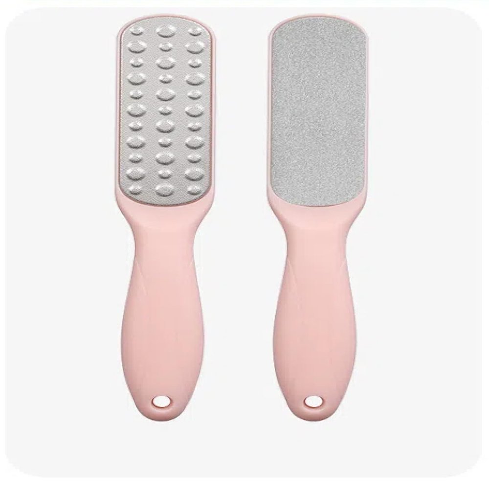 Stainless Steel Foot Board File, Double-Sided Skin Removal Calluses, Foot Rubbing Board, Sole Skin File, Foot Grinding Stick, Pedicure Tool