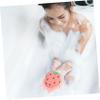 SAFIGLE 4pcs Luxury Oversized Bathing Balls Exfoliating Body Scrubbers Fruit-Theme Carrot Watermelon Gentle Skin Cleansing view 4