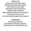 Johnny Slicks Organic Hand Whipped Beard Wash - Supports Beard & Skin Health - Tea Tree, Peppermint & Coconut Oil - Multi-Use Formula - Rugged Scent - 4 oz view 2