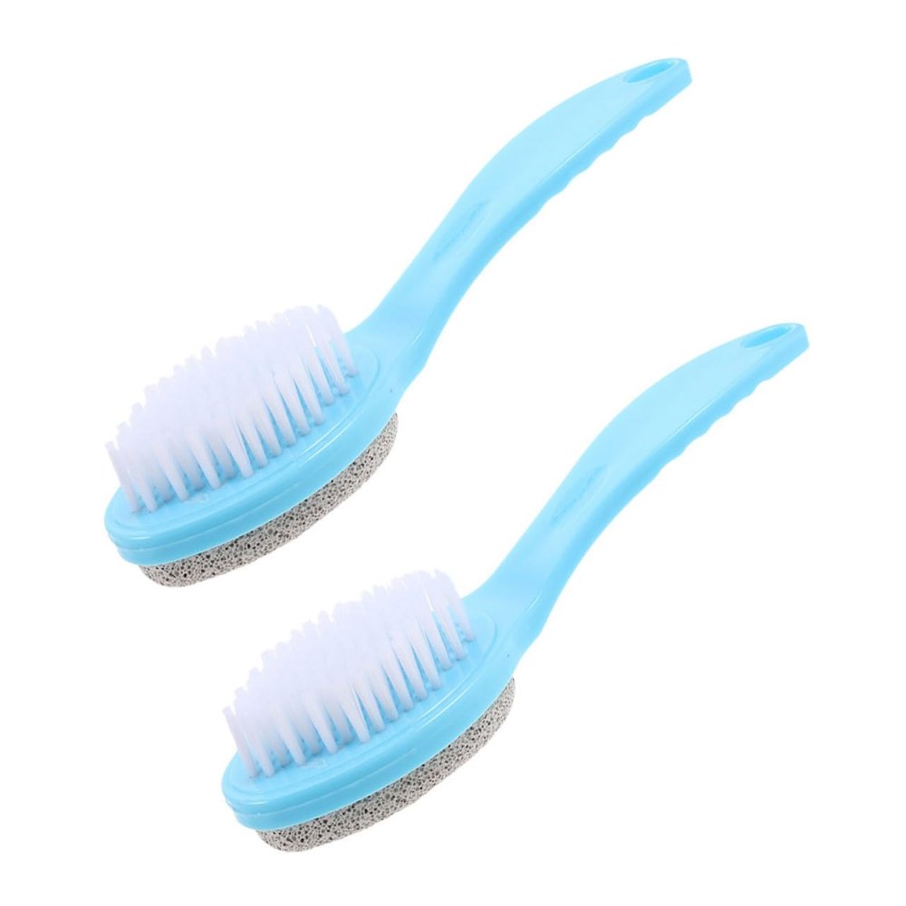 HONMEET 2pcs Foot Scrubber and Exfoliator Tool Double-Sided Foot Care Peeler Pumice Stone for Maintenance