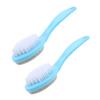 HONMEET 2pcs Foot Scrubber and Exfoliator Tool Double-Sided Foot Care Peeler Pumice Stone for Maintenance view 1