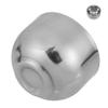 EXAOMBLE Shaving Soap Bowl Stainless Steel Double Layer Travel Mug for Shaving Soap Brushes Facial Compact Easy to Clean Grooming Accessories for Men view 1