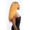 Janet Collection Human Hair Blend HD Lace Front Wig 360 Glueless Melt Hand-Tied 13X6 Frontal Part Miri (1B) view 4