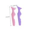 MAJORMENCH 2pcs Eyebrow Stencils and Quick Makeup Tools Silicone Applicator for Precise Eyeliner and Mascara Drawing Easy to Clean Compact Beauty view 2