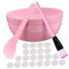 Ipetboom 1set Compressed Facial Mask Tool Kit Mixing Bowl Brush and Scraper for Easy Application and Reusable Skincare view 1
