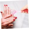 DEARMAMY 1set Handle Nail Brush Random Finger Brushes for Manicure Dust Cleaning Essential Nail Art Tool for Home and Salon Use view 3