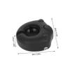 Angoily 1 Set Fire Paint Electric Furnace Wax Letter Seal Kit Warmers Heater Melter Melts for Copper Black view 2