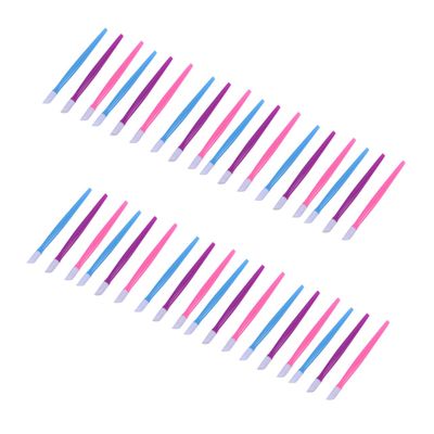 DEARMAMY Professional Nail Art Cleaning Sticks 72pcs Plastic Cuticle Tools for Manicure Dead Skin Remover Tools for Nail Care for Salon and Home Use