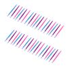 DEARMAMY Professional Nail Art Cleaning Sticks 72pcs Plastic Cuticle Tools for Manicure Dead Skin Remover Tools for Nail Care for Salon and Home Use view 1