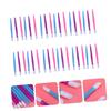 DEARMAMY Professional Nail Art Cleaning Sticks 72pcs Plastic Cuticle Tools for Manicure Dead Skin Remover Tools for Nail Care for Salon and Home Use view 2
