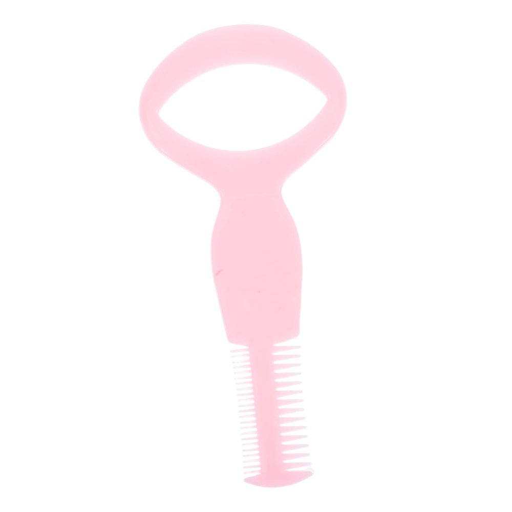 PACKOVE Multi-Purpose Eyelash Comb Mascara Applicator Guard Tool Plastic Random Colors for Precise Eye Makeup Application and Easy Grooming