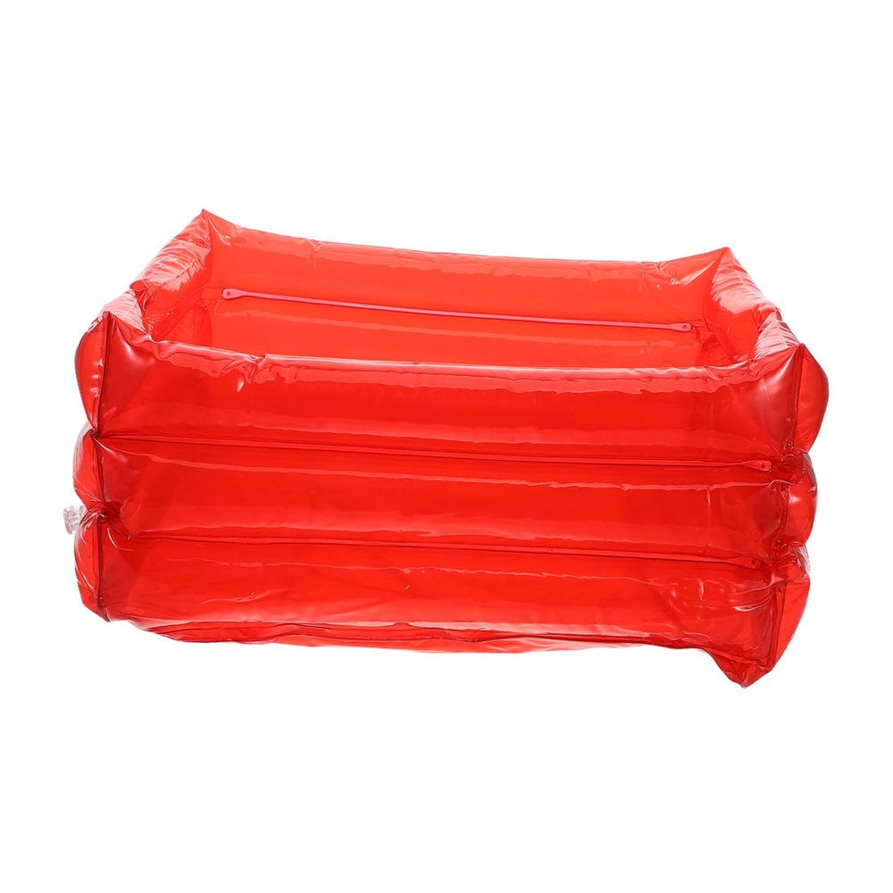 HEMOTON Outdoor Footbath for Swimming Pool Entry Inflatable Foot Soaking Bath Foot Washing Pool Foldable Footbath Tub for Camping