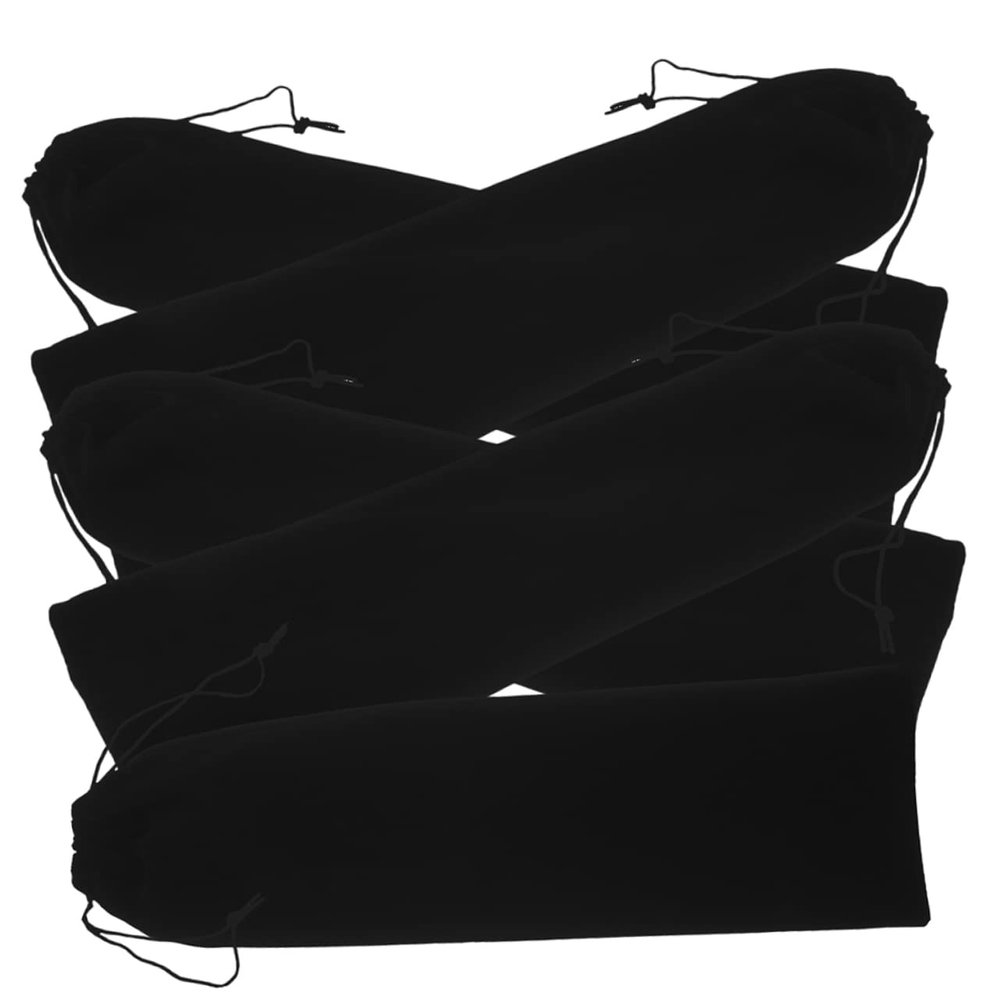 GALPADA 5pcs Hair Curler Bag Storage Organizer Soft Lint Material for Sundry Hair Tools