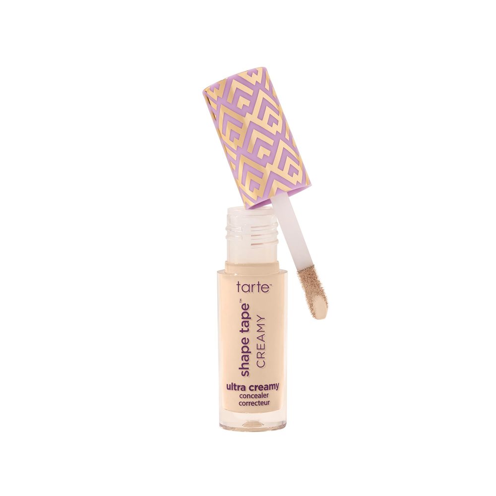 tarte shape tape creamy concealer  Coverage, Hydrating, Natural Matte Finish Formula for Under Eye, Dark Circles, Fine Lines, Redness & Discoloration, Dermatologist-Tested, Vegan, Cruelty-Free